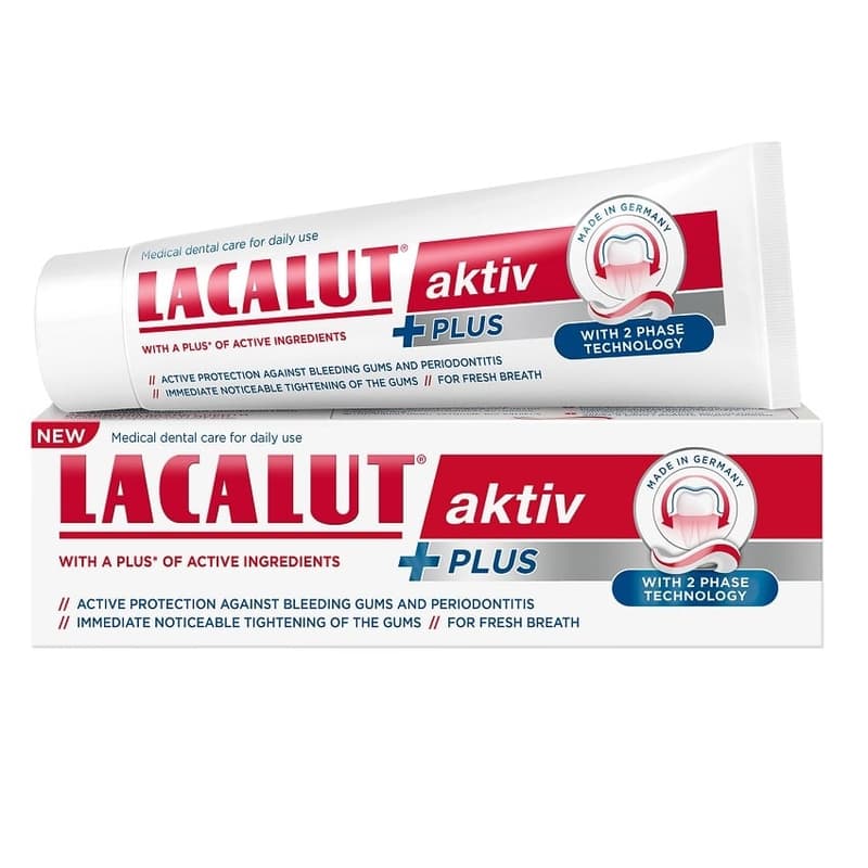 Lacalut Aktiv Plus toothpaste 75ml