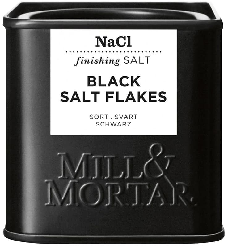 Mill & Mortar Black Salt Flakes