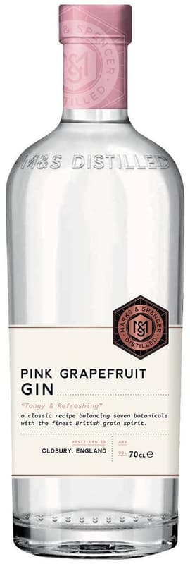 Marks & Spencer Gin s příchutí růžových grapefruitů 40 % obj.