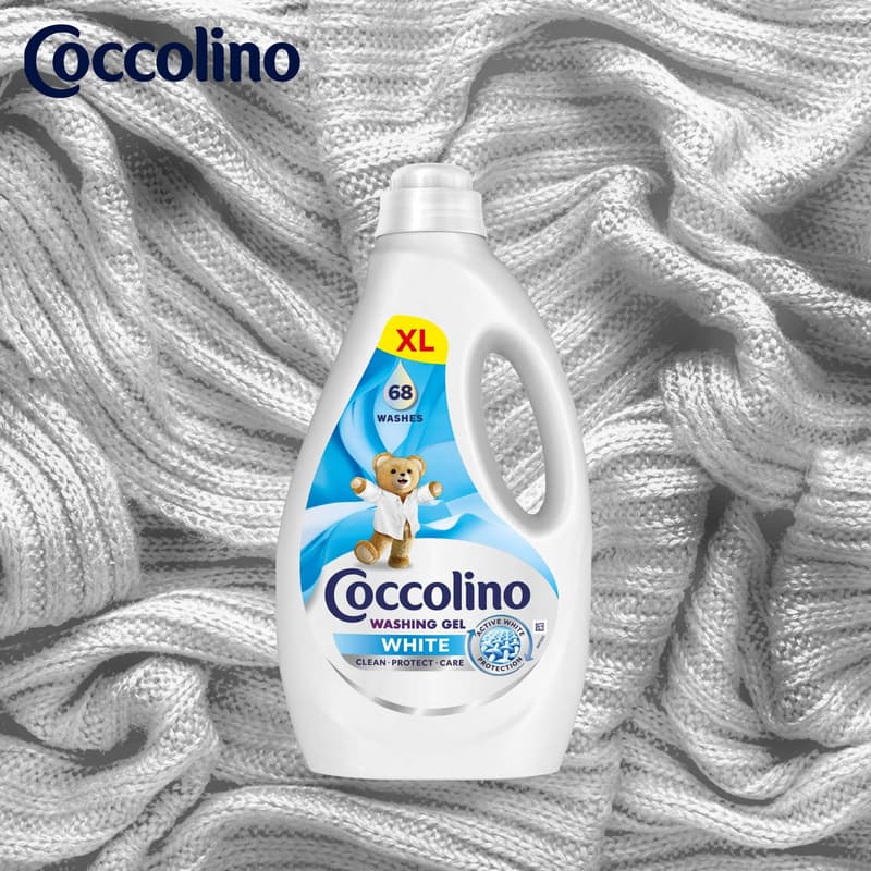 Coccolino Care White washing gel (2,72 l)