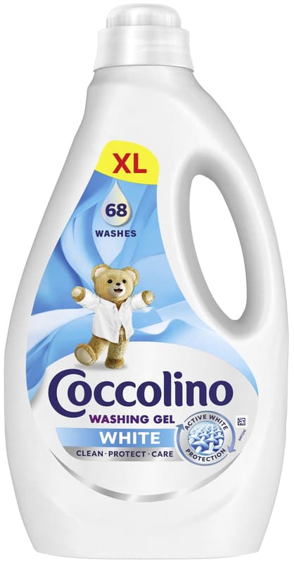 Coccolino Care White washing gel (2,72 l)