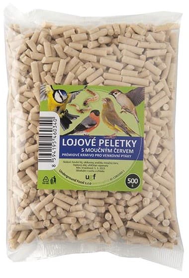 Underground Food Lojové peletky s moučným červem