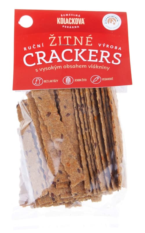 Koláčkova pekárna Rye crackers