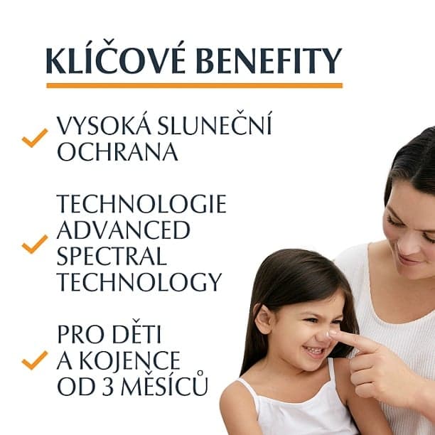 EUCERIN SUN dětský gel.krém na opal.SPF50+ 200ml