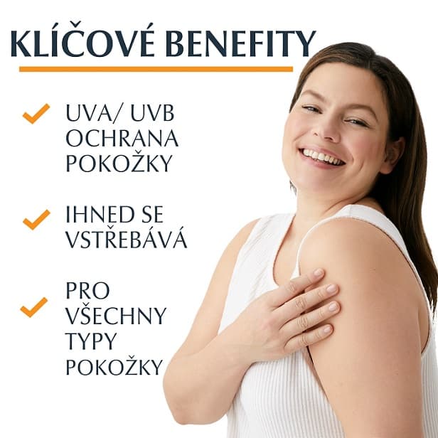 Eucerin SUN mléko na opalování Sensitive SPF50 150ml