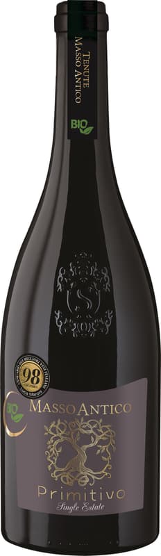 Masso Antico BIO Primitivo del Salento IGT – Single Estate