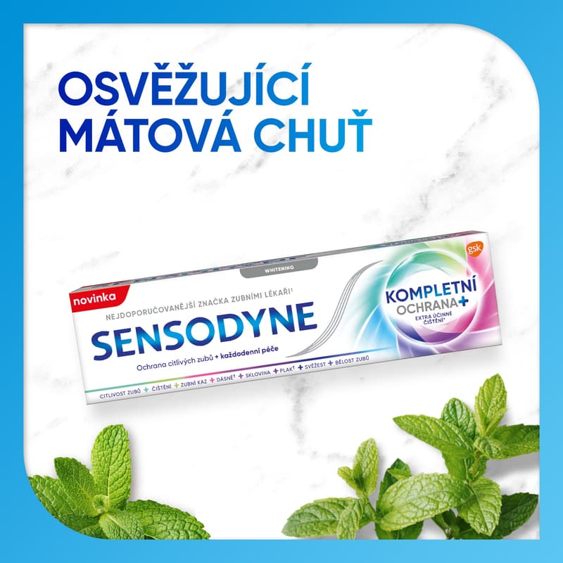 Sensodyne Complete Protection + Whitening toothpaste