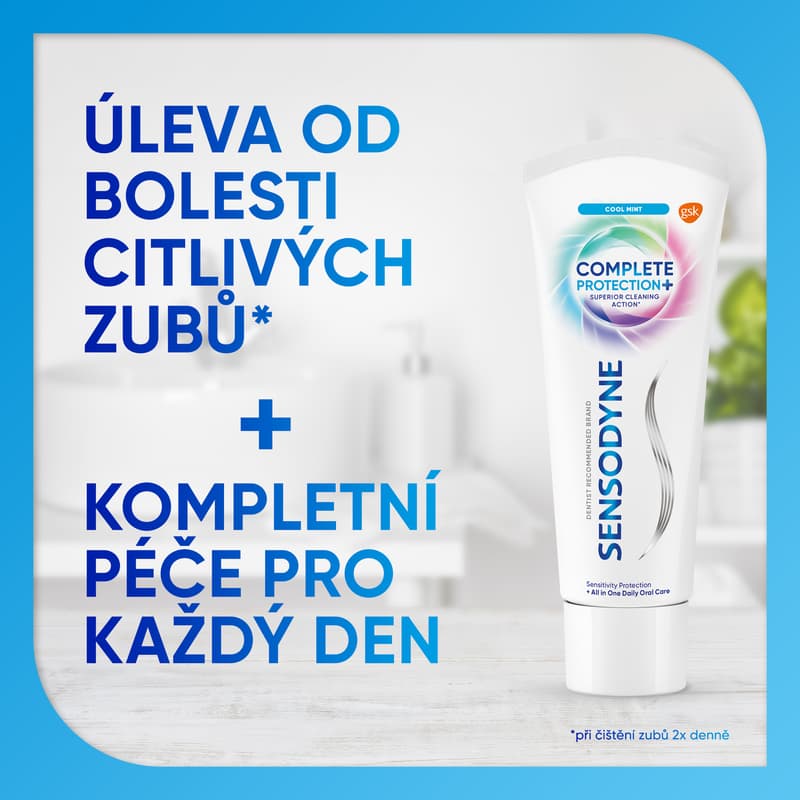Sensodyne Complete Protection + Whitening toothpaste