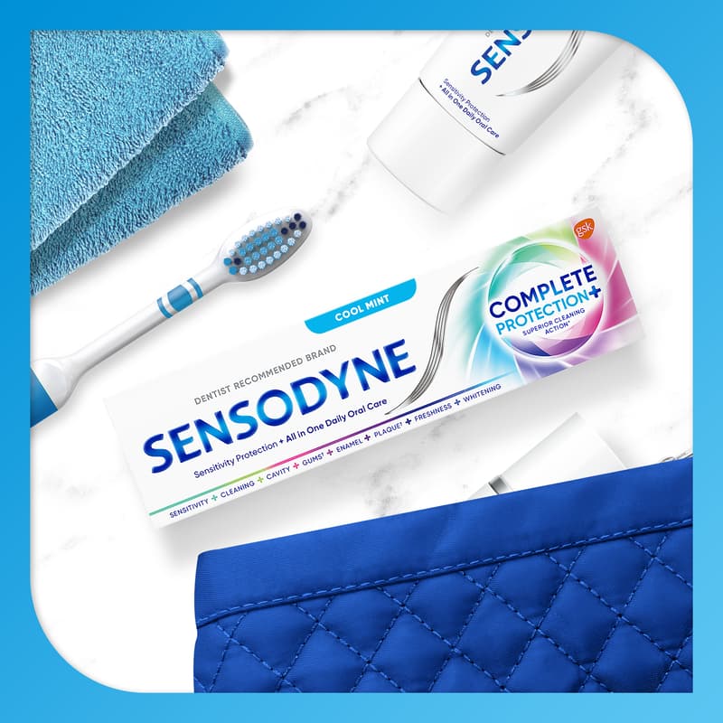 Sensodyne Complete Protection + Whitening toothpaste