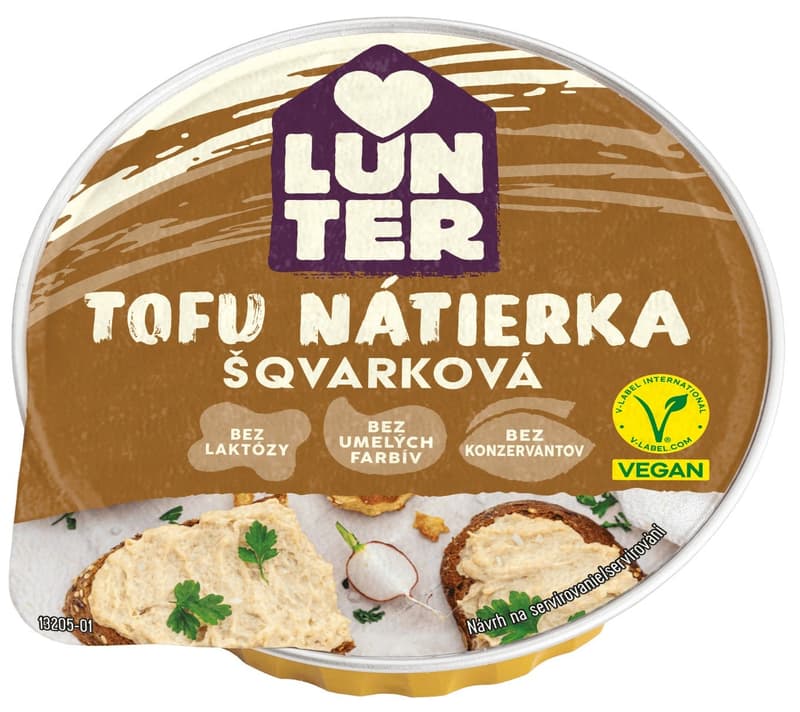 Lunter Tofu crackling spread with onion ALU