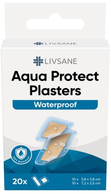 LIVSANE Náplasti Aqua Protect 20ks