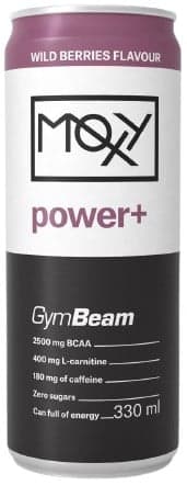 GymBeam Moxy Power+ forest fruit energy drink