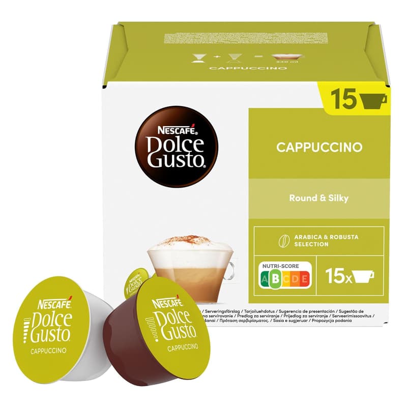 Nescafé Dolce Gusto Cappuccino coffee capsules