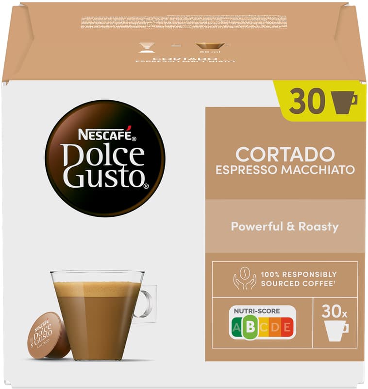 Nescafé Dolce Gusto Cortado coffee capsules