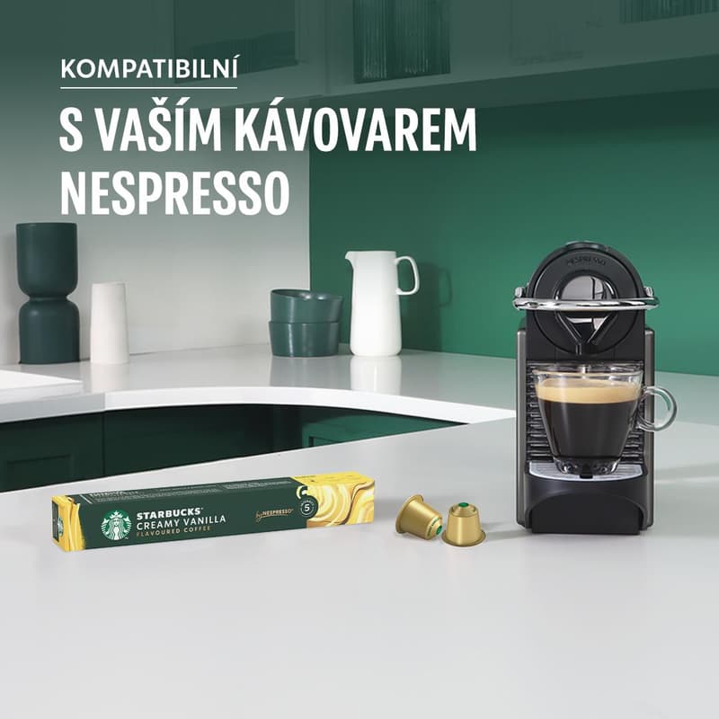 Starbucks® by Nespresso® Creamy Vanilla Flavored Coffee coffee capsules