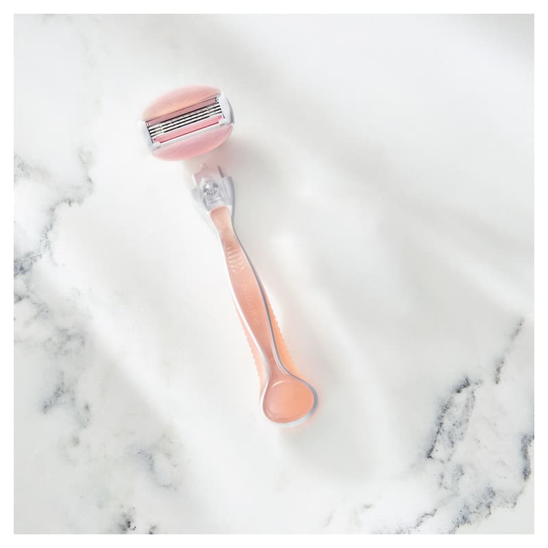 Gillette Venus ComfortGlide Spa Breeze Shaver + 4 shaving heads