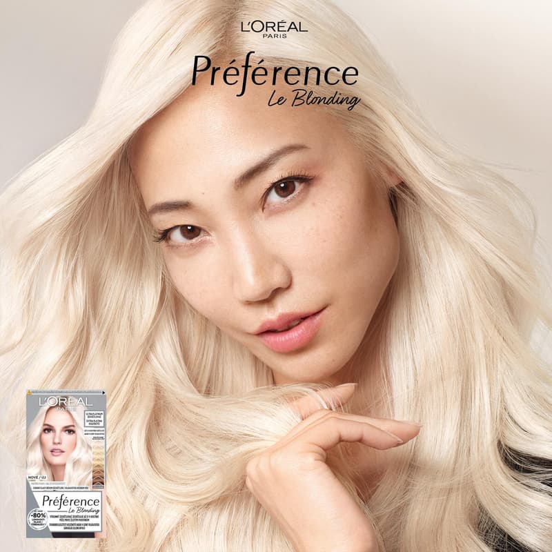 L'Oréal Paris Préférence Permanentní barva na vlasy – absolutně platinová