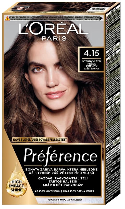 L'Oréal Paris Préférence Permanent hair color - intense ice chocolate