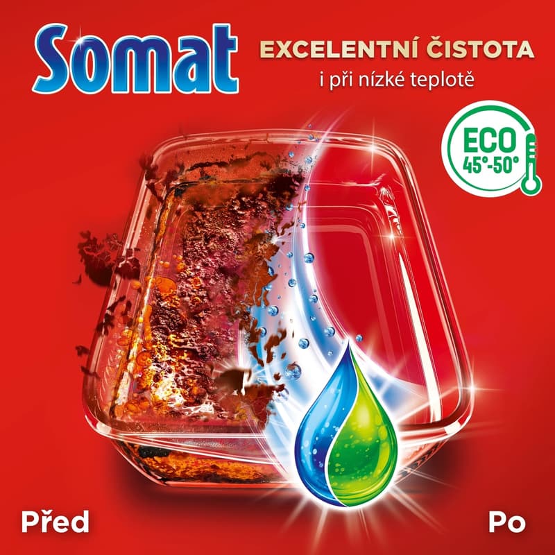 Somat Excellence Anti-Grease gel do myčky (2×0,81 l)