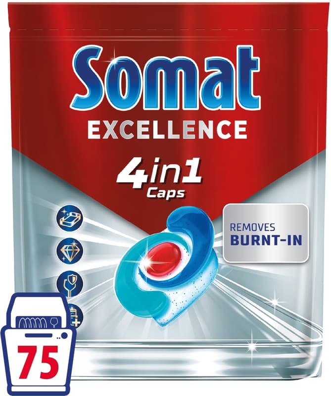 Somat Excellence 4v1 kapsle do myčky
