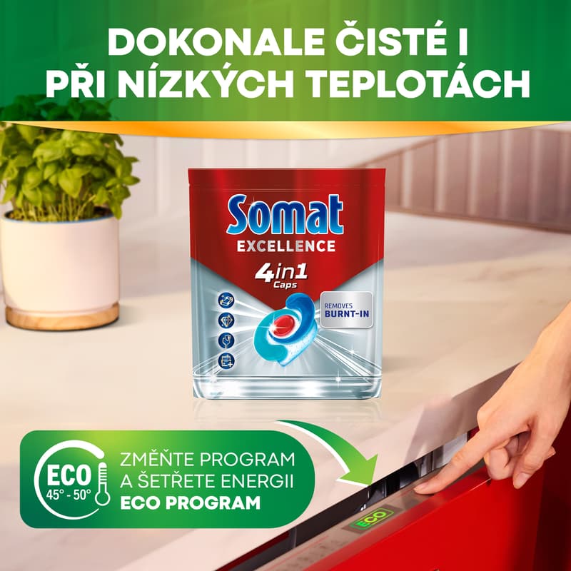 Somat Excellence 4v1 kapsle do myčky