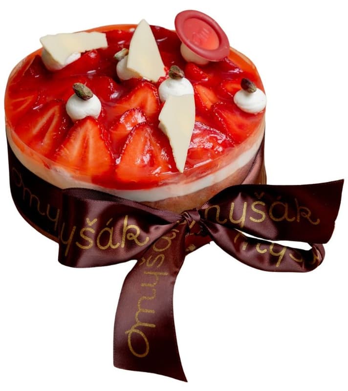 Cukrárna Myšák Jahodový dort narozeninový