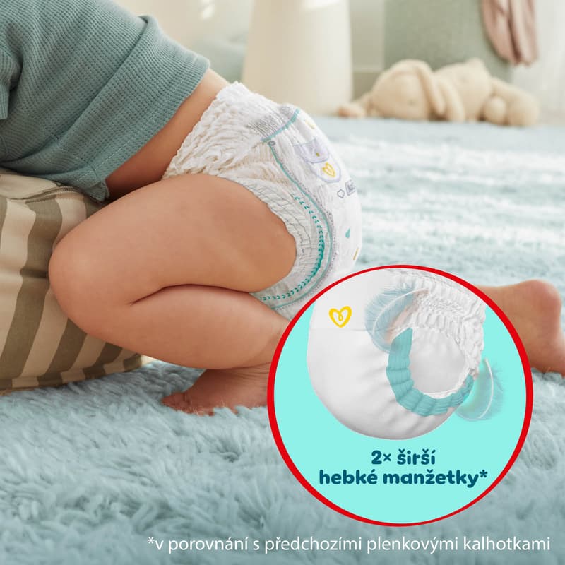 Pampers Premium Care plenkové kalhotky 7 (15+ kg)