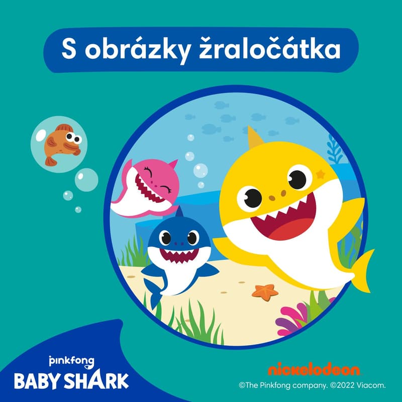 Pampers Splashers Baby Shark plenkové kalhotky do vody 3–4 (6–11 kg)
