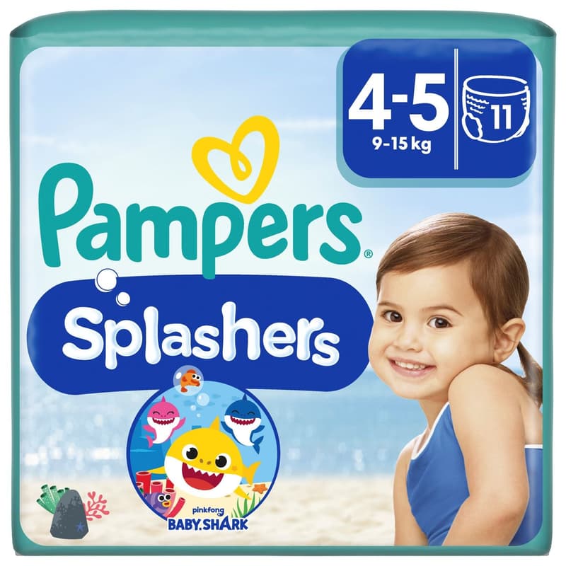 Pampers Splashers wet nappy pants 4 (9-15 kg)