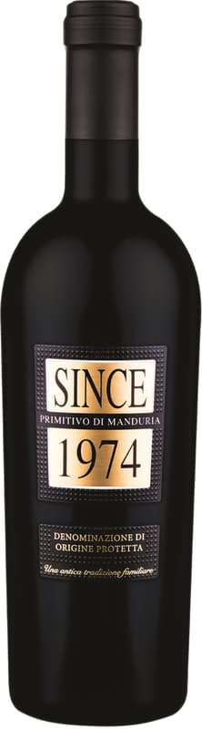 Since 1974 Primitivo di Manduria