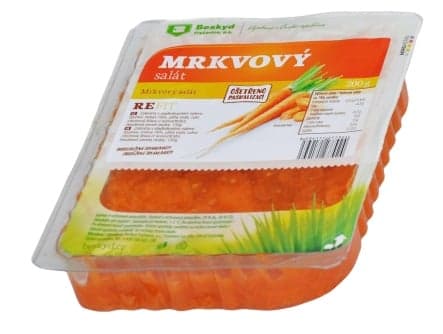 Beskyd Fryčovice Carrot salad with dressing