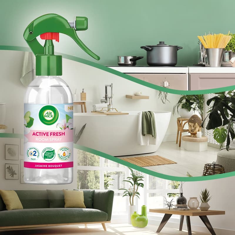 Air Wick Active Fresh spray air freshener - jasmine flowers