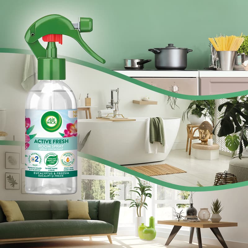 Air Wick Active Fresh spray air freshener - eucalyptus