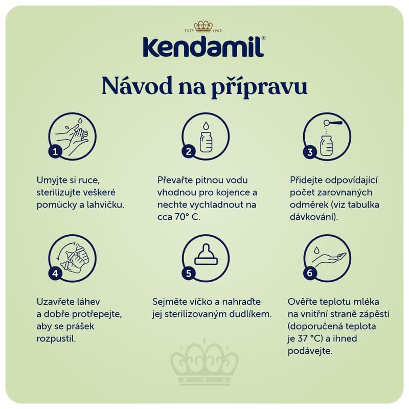Kendamil BIO Nature pokračovací mléko 2 HMO+