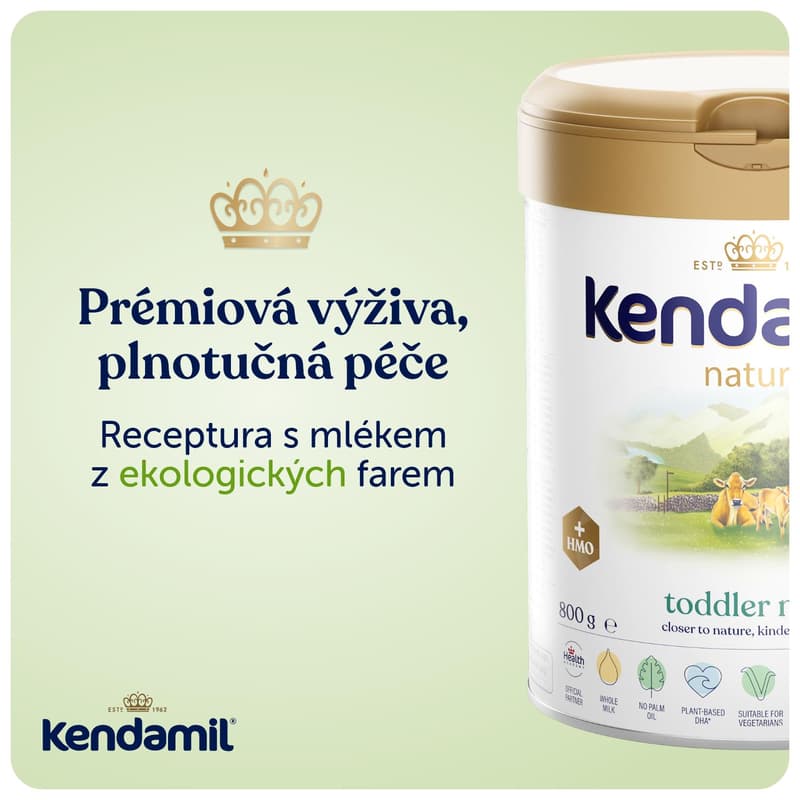 Kendamil Nature pokračovací mléko 3 HMO+