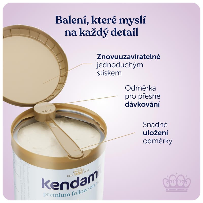 Kendamil Premium 2 HMO+ pokračovací mléko