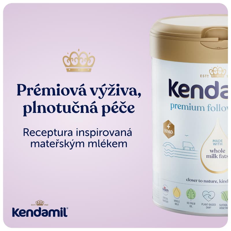 Kendamil Premium 2 HMO+ pokračovací mléko