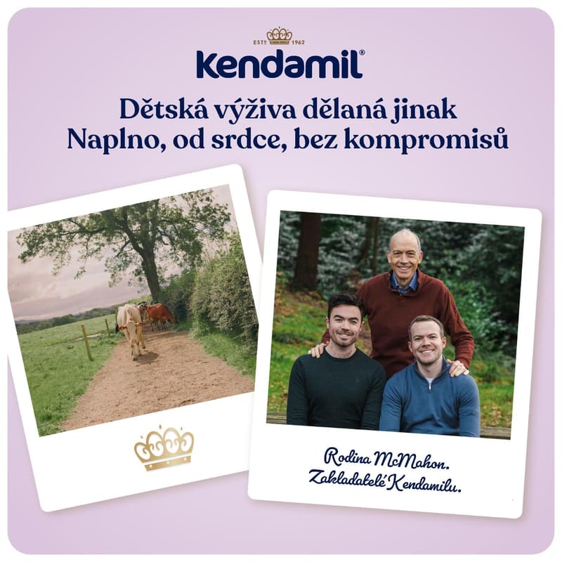 Kendamil Premium batolecí mléko 3 HMO+