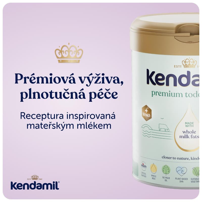 Kendamil Premium batolecí mléko 3 HMO+