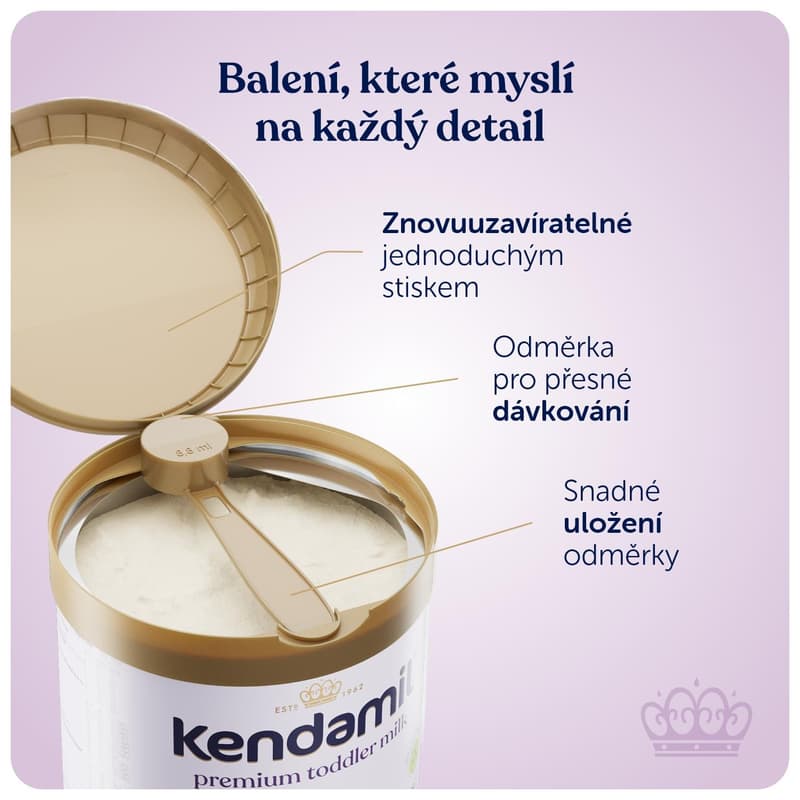 Kendamil Premium batolecí mléko 4 HMO+