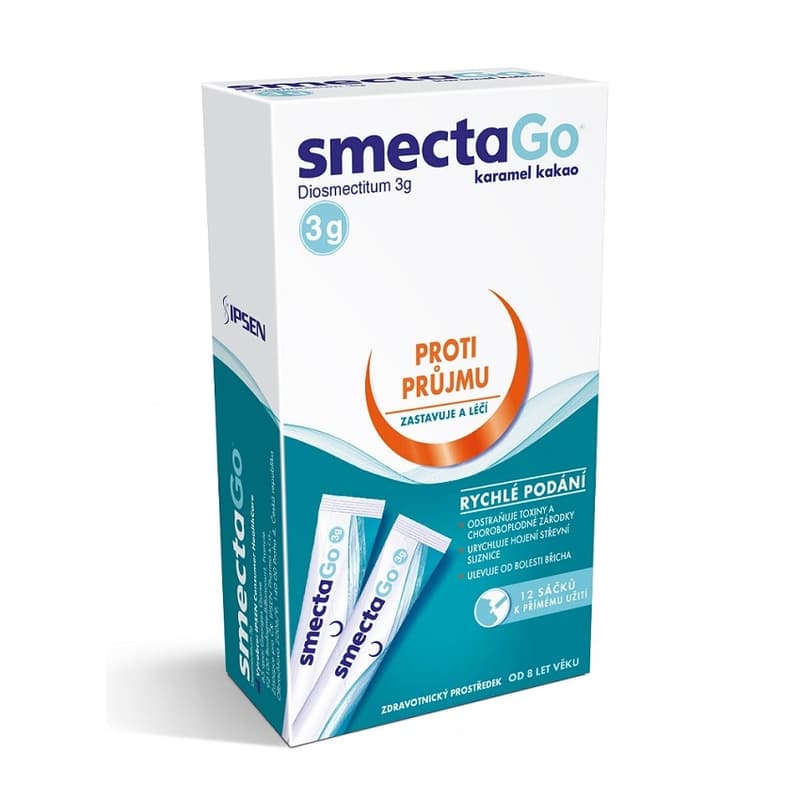 SmectaGo caramel cocoa 12x3g