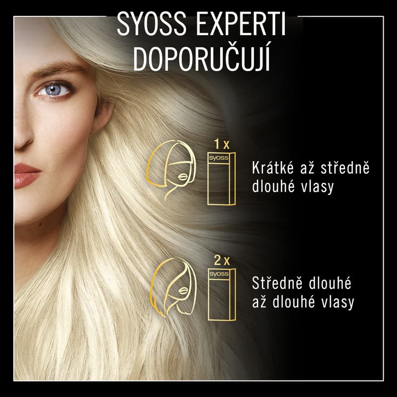 Syoss Oleo Intense barva na vlasy Ultra Platinový 12-01