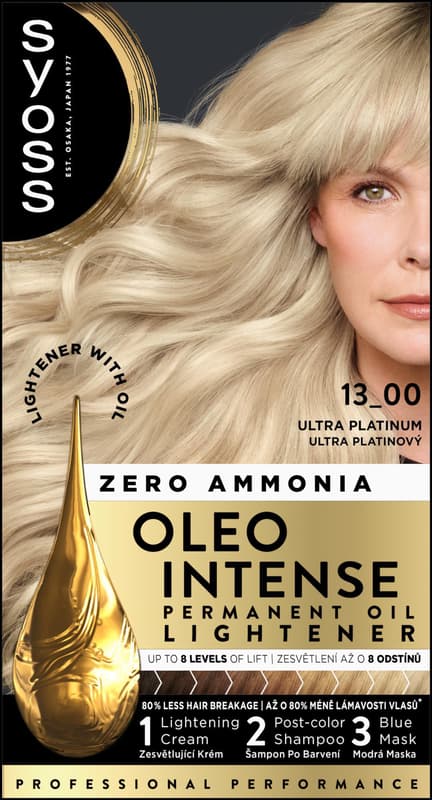 Syoss Oleo Intense barva na vlasy Ultra platinový 13-00