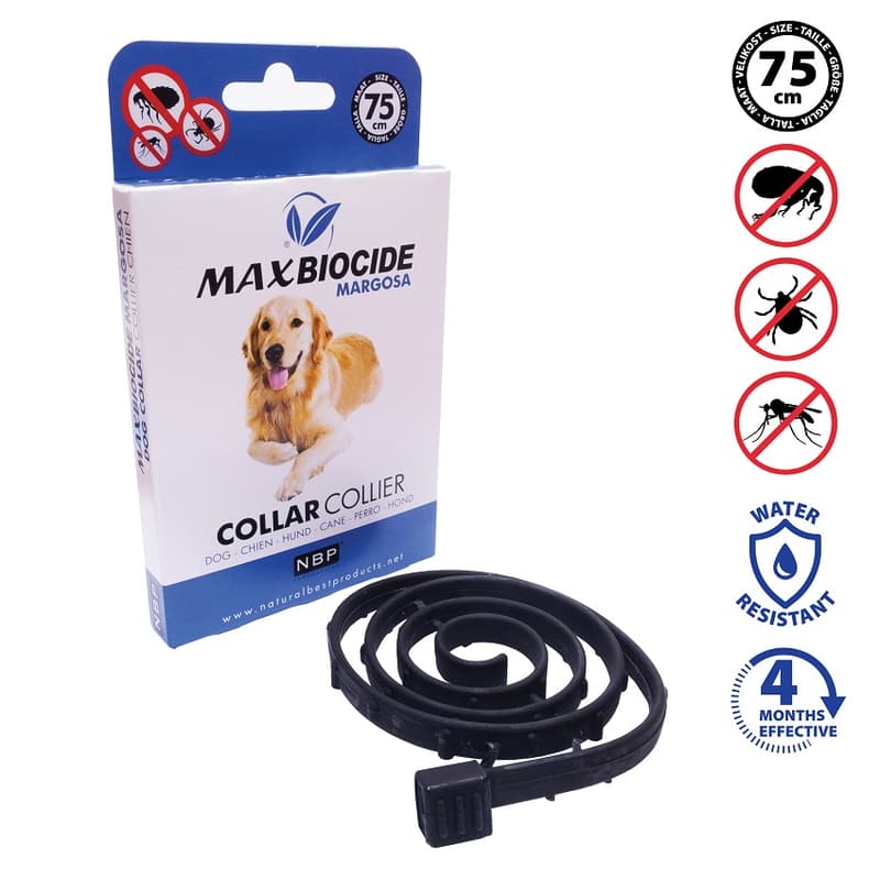 Max Biocide Dog Collar 75cm