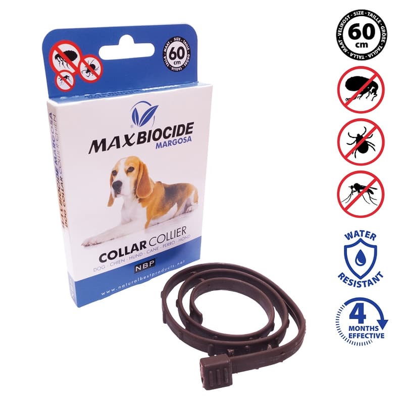 Max Biocide Dog Collar obojek pro psy 60cm