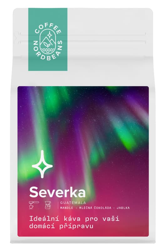 Nordbeans Guatemala Severka filtr/espresso zrnková káva