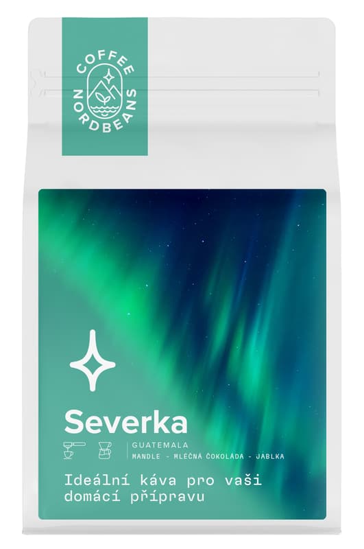Nordbeans Guatemala Severka filtr/espresso zrnková káva