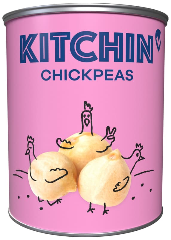 Kitchin Chickpeas in a slightly salty pickle
