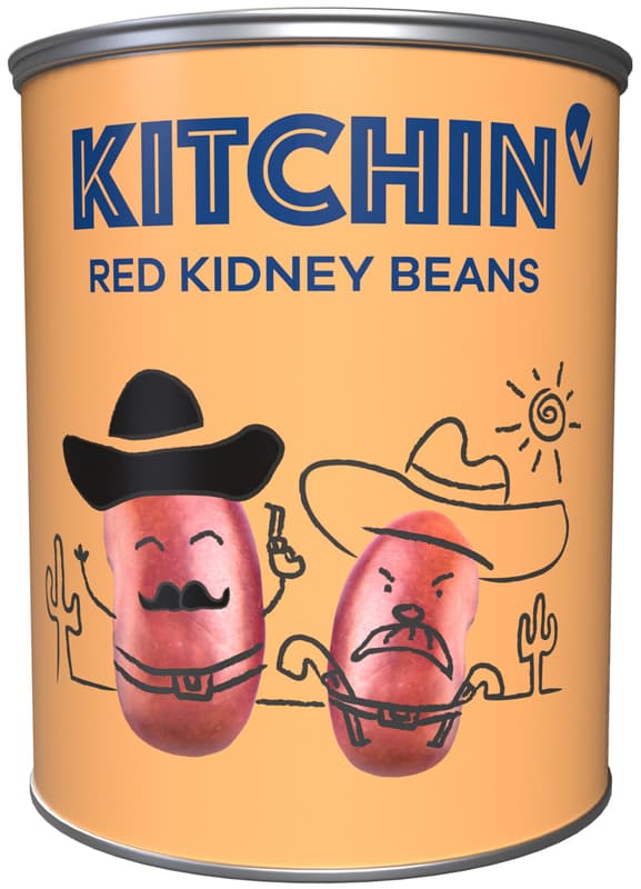Kitchin Red kidney beans in a slightly salty pickle