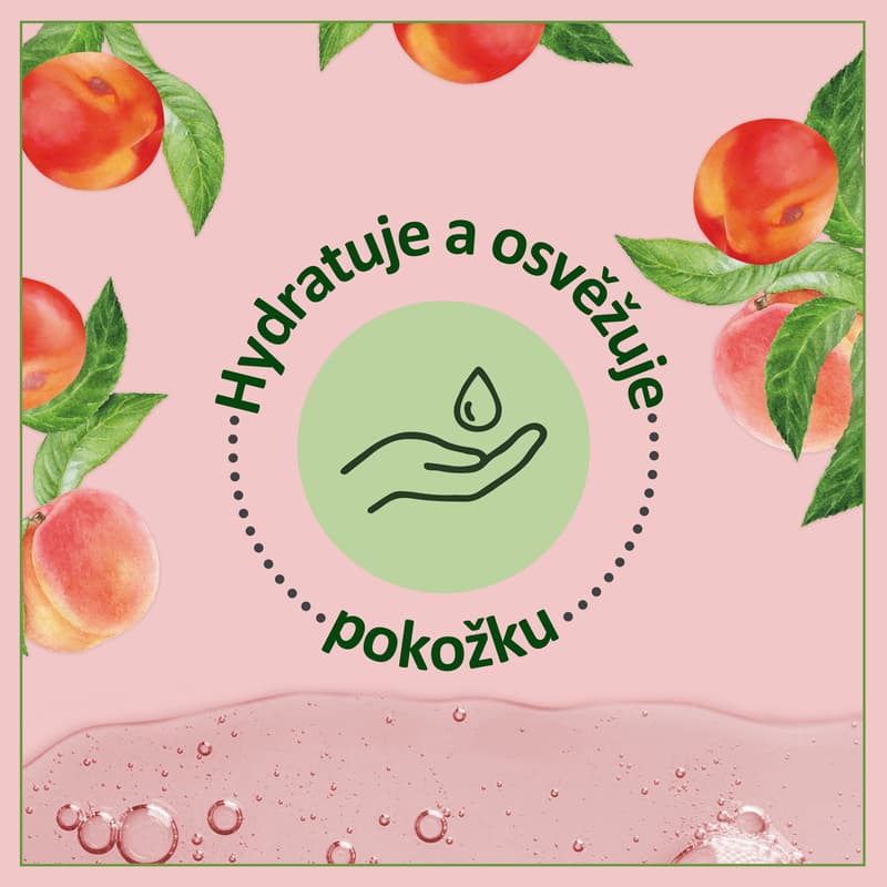 Le Petit Marseillais BIO Sprchový gel bílá broskev a nektarinka